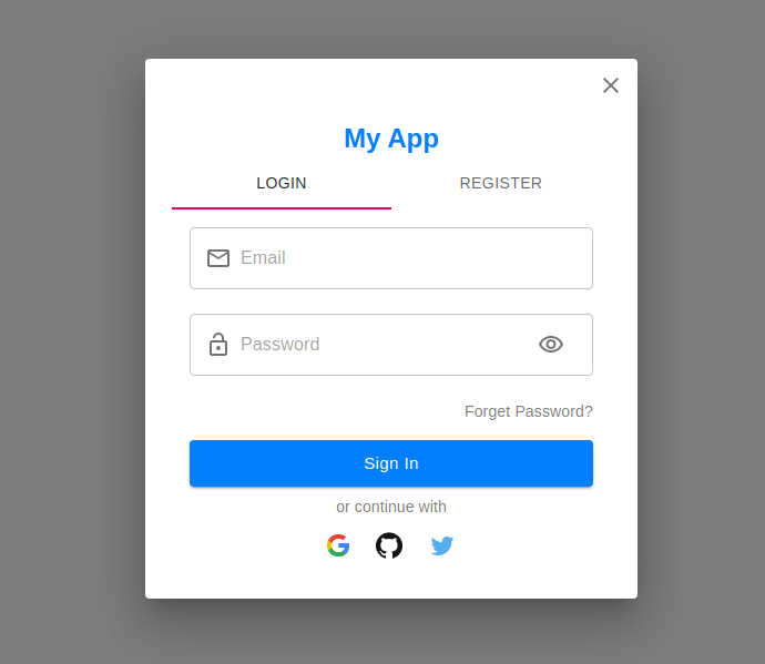 React Material Ui Login Form Example